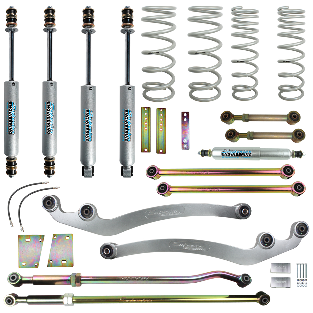 Superior Engineering 5 Inch (125mm) Lift Kit Suitable For Toyota LandCruiser 105 Series - SUP-105-KIT-5INCH